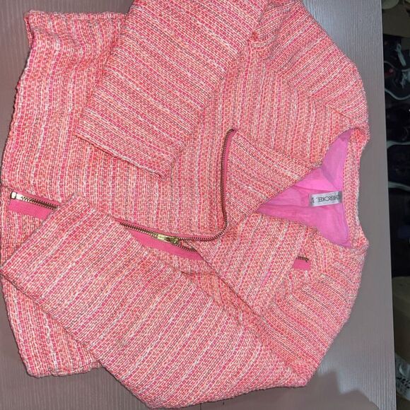 Cherokee tweed cropped jacket - Picture 4 of 6